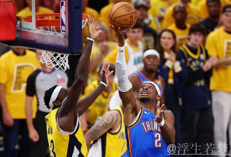 6月12日总决赛：雷霆对决步行者 亚历山大精彩表现